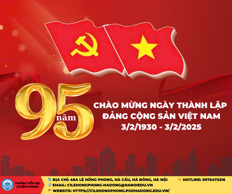 Kỷ niệm 95 năm Ngày thành lập Đảng Cộng sản Việt Nam